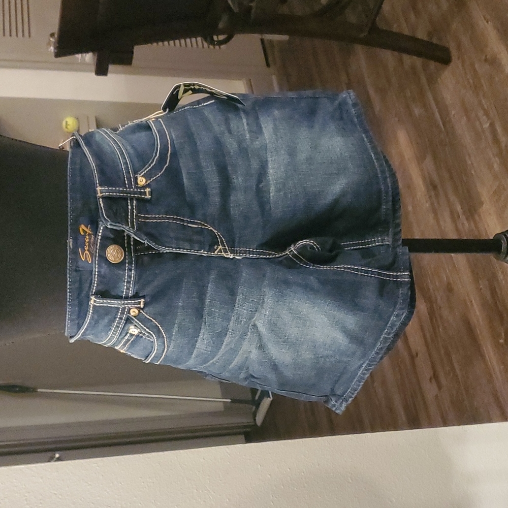 Seven denim jeans shorts NWT size 6